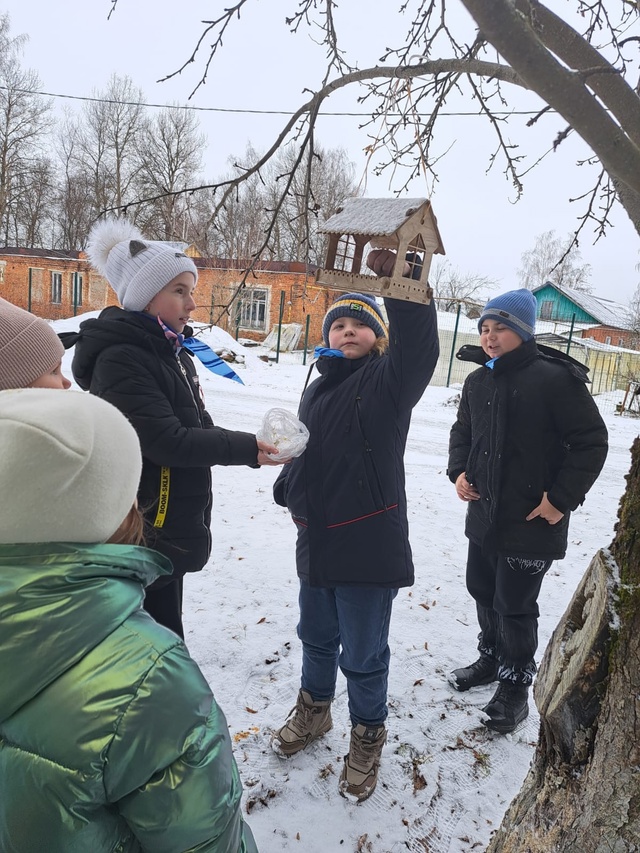 Покормите птиц зимой!.